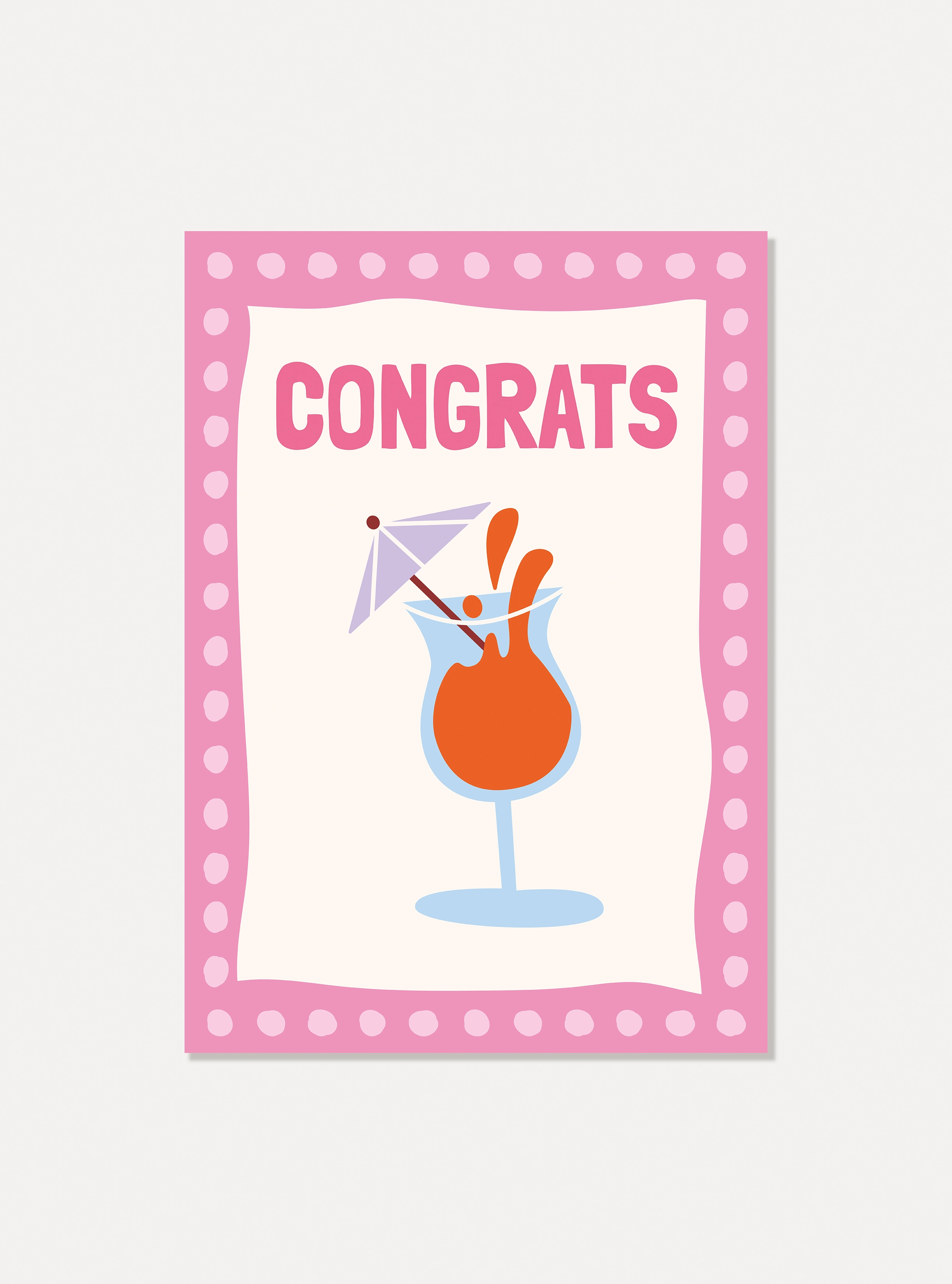 Kaart "Congrats"