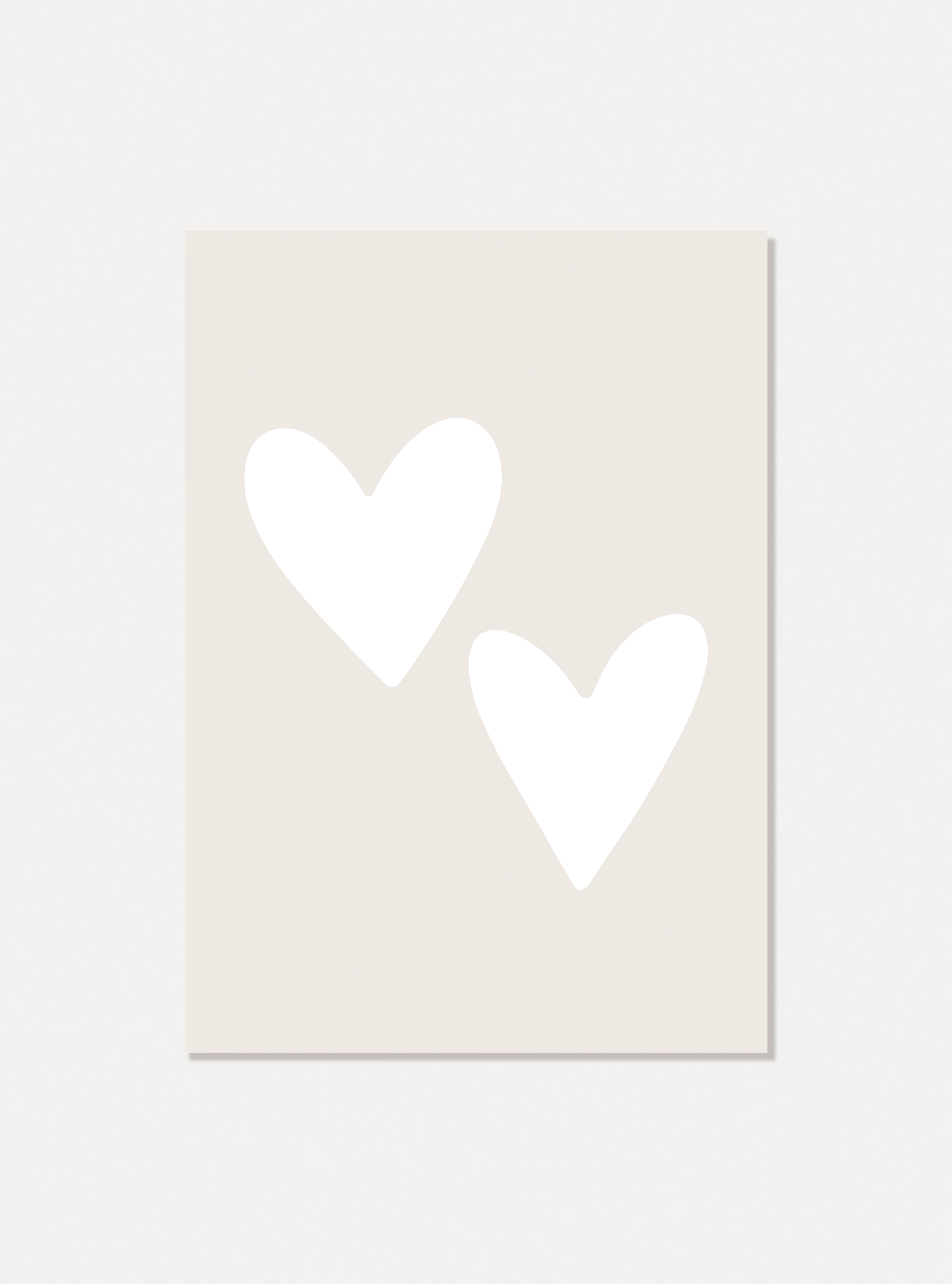 Kaart "Hearts"